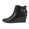 thumbnail image 2 of DREAM PAIRS Women's Low Heel Wedge Ankle Booties Fall Short Boots, 2 of 5