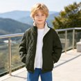 thumbnail image 3 of Boy Winter Sherpa Jacket Winter Fall Jacket Size 7-8 Years, 3 of 6
