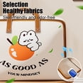 thumbnail image 6 of Reinforced Moving Storage Bag with Full Opening Zipper - Heavy Duty Organizer for Clothing and Household Items - Portable Design with Carrying Handles for Easy Transport, 6 of 7