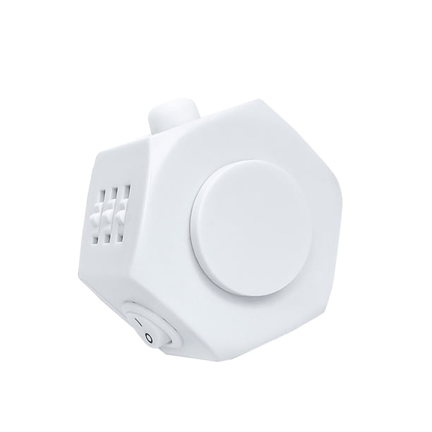 Vogacara ABS Color sólido Reemplazo Hexagonal Ligero 7 en 1 Estudiante Escuela Oficina Stress Reliever Regalo Juguetes Blanco