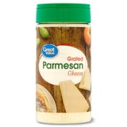 Great Value Grated Parmesan Cheese, 8 oz Bottle