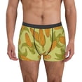 thumbnail image 2 of Goofa Corn Printed Men's Boxer Briefs Underwear, Moisture-Wicking Underwear, Trunk,Soft and Breathable Cotton Underwear-Medium, 2 of 9