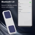 thumbnail image 4 of Minialtavoz Bluetooth para Colocar Debajo de la Almohada, Ligero, con Conducción Ósea, Ayuda para Dormir, Barra de Sonido, Reproductor de Música MP3 Inalámbrico., 4 of 5
