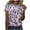 Purple, variant on yievot Women's Sparkling Crystal Printed Short Sleeve Tops Round Neck Summer Dressy Casual Tees Shirts Tops