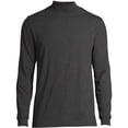 thumbnail image 4 of Lands' End Men's Super-T Cotton-Blend Mock Turtleneck Shirt, 4 of 5