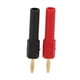 thumbnail image 1 of Adaptador de 5ss Plan de plátano de plátano Material de Latón PA 2 mm/0.08in Macho A 4 mm/0.16 Pulgadas Conector de Plátano Negro Rojo Hembra, 1 of 7