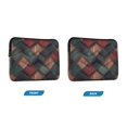 thumbnail image 7 of FORMRS 15-15.6 inch Laptop Sleeve Case Soft Carrying Quilted Computer Bag Cover, Red Tartan Pattern, 7 of 7