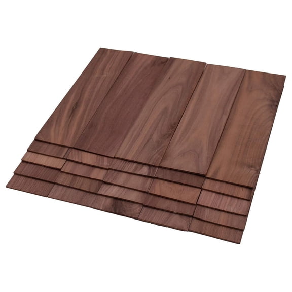 Walnut Thin Sawn Lumber Board Blank - 1/8" x 3" x 12" (10)