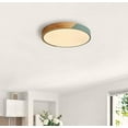 thumbnail image 6 of Aiwen Round LED Flush Mount Ceiling Lamp Modern Light Fixture Green, 6 of 8