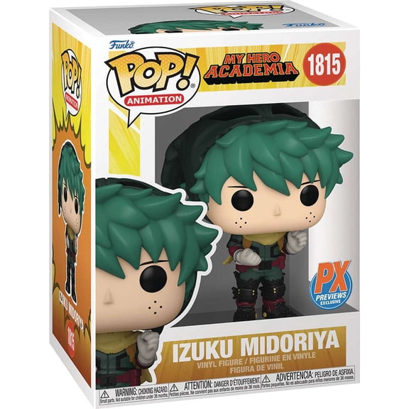 Funko My Hero Academia POP! Animation Deku Vinyl Figure (Hooded)