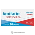 thumbnail image 1 of Amifarin Dicloxacilina 500 mg 20 cápsulas, 1 of 4