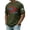 Army Green #8, variant on 250 Anniversary USA T-Shirt Men 2026 American Flag Tee Tops Short Sleeve Crewneck Independence Day 4th of July Patriotic Top Navy XL