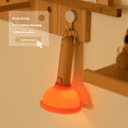 thumbnail image 3 of Plunger Night Light Stepless Dimming Nursery Sleeping Lamp Portable Rechargeable Table Lamp for Dini Yellow ABS+Silicone, 3 of 6