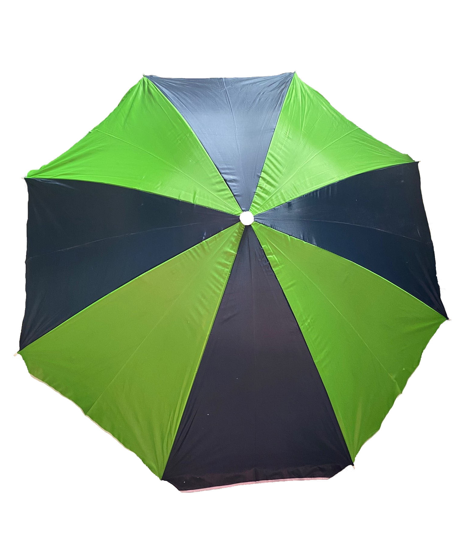 thatch umbrella walmart on Beach Umbrella 6ft Polyester Neon Green And Navy Blue 1 Pkg Pkg 1 Walmart Com Walmart Com