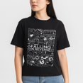thumbnail image 1 of Falling In Reverse Doodle Graphic Band Tee - Emo Scene Rock Shirt - As Picture - 4XL, 1 of 2