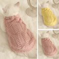 thumbnail image 2 of Padded Cat Clothes - Thickened Warm Button Closure, Comfortable 2-Legged Charming Pet Clothing, 2 of 8