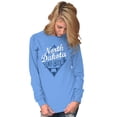 thumbnail image 4 of North Dakota It's Cold Funny Retro Long Sleeve TShirt Men Women Brisco Brands L, 4 of 6