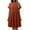 Red, variant on VBARHMQRT Female Easter Dress for Women Petite Fashion Solid Elegant Round Neck Loose Cotton and Linen Long Dress Spring Maxi Dresses for Women 2024 Bodycon Elegant Dresses for Women Evening Party