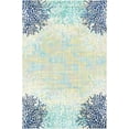 thumbnail image 2 of Rugs.com Ariel Collection Rug – 6' x 9' Blue Medium Rug Perfect For Bedrooms, Dining Rooms, Living Rooms, 2 of 8