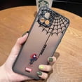 thumbnail image 3 of Matte Case for VIVO Y93 Y91C Y91 Y85 Y77 Y76 Y75 Y73 Y72 Y71 Y53 Y50 Y35 Y22 Y21 4G 5G Case Cartoon Marvel Spider-Man Spider Web, 3 of 5