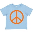thumbnail image 3 of Inktastic Funky Orange Peace Sign Boys or Girls Toddler T-Shirt, 3 of 5