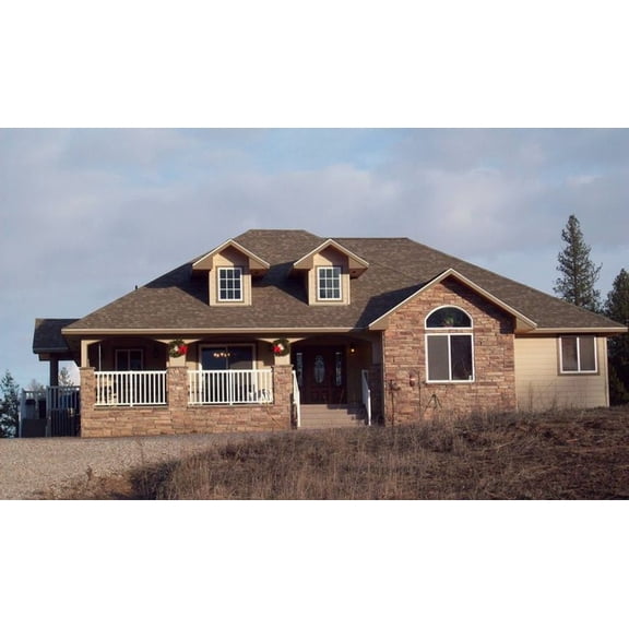 001-3317: Northwest Craftsman 3 Bed, 3 Bath Luxury Home Plan, 3436 Sq Ft: Full Blueprints with License to Build by Home Plan Marketplace - Lesuto