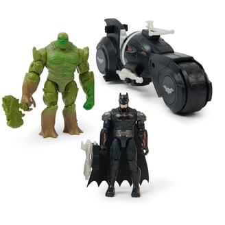 DC Comics, 4-inch Figures, Batman Transforming Batcycle Battle