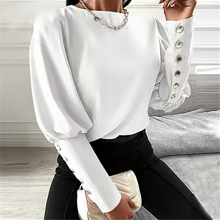Cottonique Women's Hypoallergenic Long Sleeve Ribbed Tee