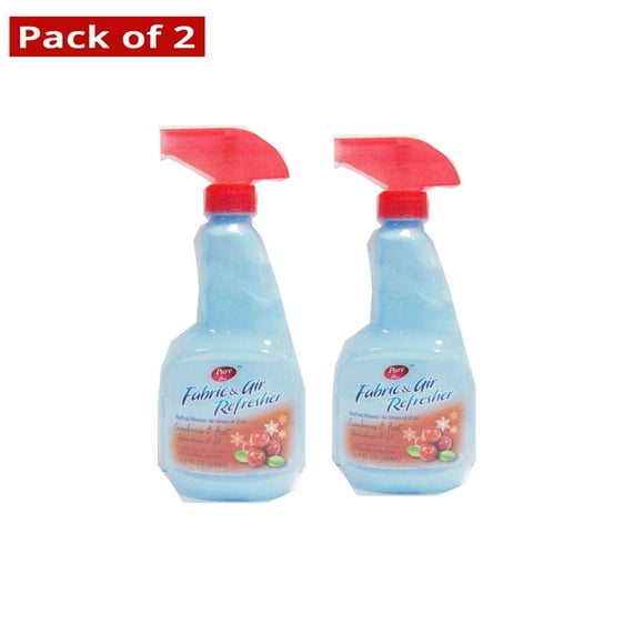 Pure Kleen Fabric Refreshener-Cranberries & Frost 16.9oz (500 Ml) Pack of 2