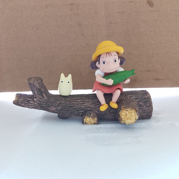 Mi vecino Totoro y White Totoro PVC figura de acción de juguete, colección Yazaki Hayao, modelo de juguete para niños, Navidad, caliente zhangyuxiang unisex