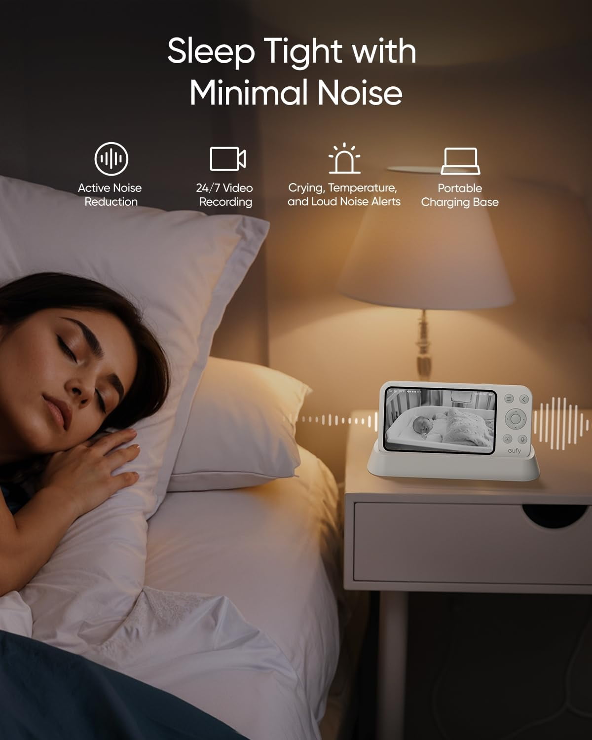eufy Baby Monitor E21 with 2 4K UHD Cameras