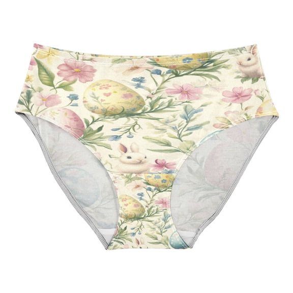 Women's Underwear Pastel Easter Eggs Hipster Panties Underwear for women, X-Small