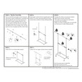 Mainstays 2 Tier Adjustable Chrome Garment Rack with Silver Metal and