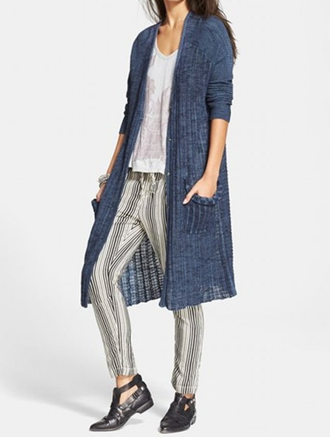 navy blue cardigan walmart