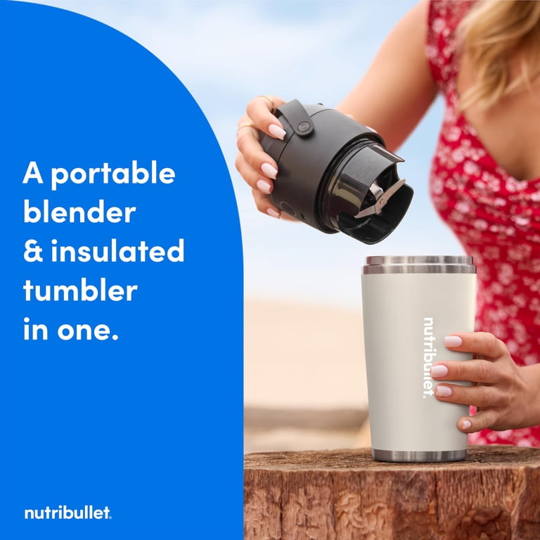 nutribullet Flip Portable Blender with Insulated Cup, Cordless