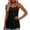 001 Black, variant on Womens Cami Tank Tops Adjustable Spaghetti Strap Empire Waist Flowy Sleeveless Shirts Summer Beach Vacation Blouses