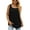 Black, variant on MOSHU Summer Womens Tank Tops U Neck Casual Flowy Sleeveless Shirts for Women