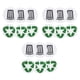 thumbnail image 3 of Etiqueta adhesiva para basura NikouMX Etiqueta ambiental reciclable 18 piezas, 3 of 8