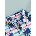 thumbnail image 5 of Emmababy Summer Toddler Kids Baby Boy Animal Print Shirt Top Short Pants Outfits Clothes 2PCS Set, 5 of 8