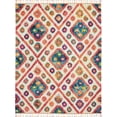 thumbnail image 2 of Nourison Moroccan Casbah Shag Ivory/Pink 8'10" x 12' Area Rug, (9x12), 2 of 8