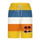 thumbnail image 5 of Pantalones Cortos Casuales para Hombre Imprimir con Bolsillos Pantalones de Playa de Cintura Elástica, Pantalones Cortos de Cintura Elástica para Hombre, 5 of 5