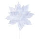 thumbnail image 1 of Flores Artificiales Vickerman Poinsettia Blanca con 18 Flores, 1 of 1