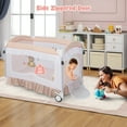 Babyjoy Portable Playpen Crib Cradle Baby Changing Pad
