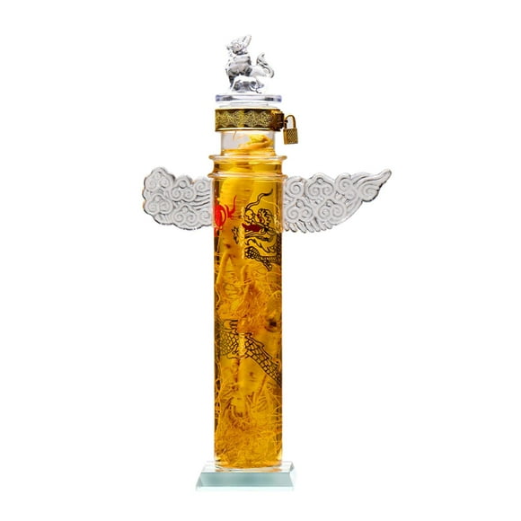 DOLITY Bar Liquor Bottle for Rum Vodka Home Bottle Decoration High