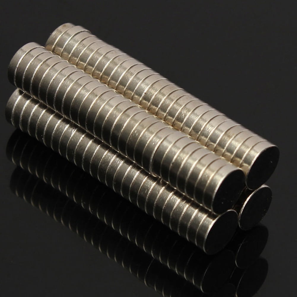 10 Pieces N50 Neodymium Rare Earth Magnets - 20mm X 10mm Round Disc, Nickel Plated