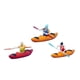 thumbnail image 3 of Modelo de figura de kayak de 3 piezas en escala 1:64, kayak individual, colección de recuerdos, modelo de barco hecho a mano para la mesa de arena, ju, 3 of 9