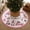 Pink31, variant on Zynviq Christmas Tree Skirts 47.24in Xmas Tree Skirt Cloth Pink Decoration Rustic Circular Christmas trees Tree Mat for Christmas、Home、Fireplace