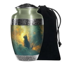 SUBSH Cat Urn-Large Urns for Human Ashes Adult Female- Cremation Memorial - Adult Urns for Human Ashes Men - Urns for Human Ashes Adult Female - Funeral Urn Ashes - Ashes Holder