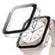 thumbnail image 3 of Vidrio + cubierta para la serie de estuches de Apple Watch 8 7 6 5 4 se 44 mm 40 mm 41 mm 45 mm Protector de pantalla de borde recto Accesorios para Apple Watch, 3 of 5