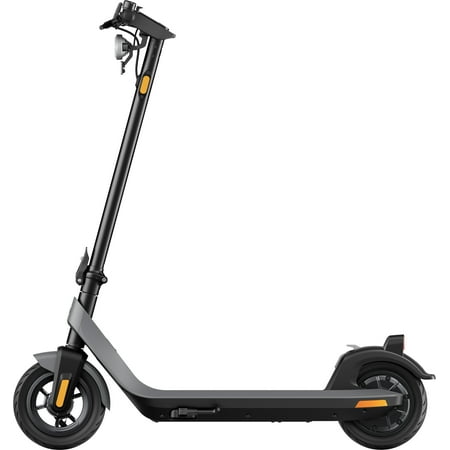 UPC: 0850032202121 | NIU Electric Scooter for Adults – 300W Power 25 Miles Long Range Max Speed 17.4MPH Wider Deck 10 Tubeless Fat Tires Portable Folding Commuting Gray